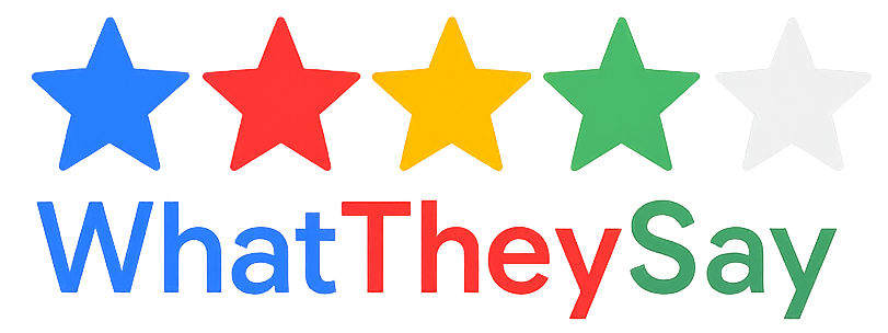 What They Say Reviews