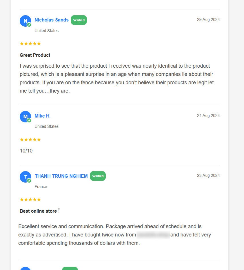 reviews-examples